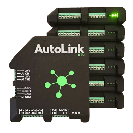 Pro RTU de Autolink, con módulos montados